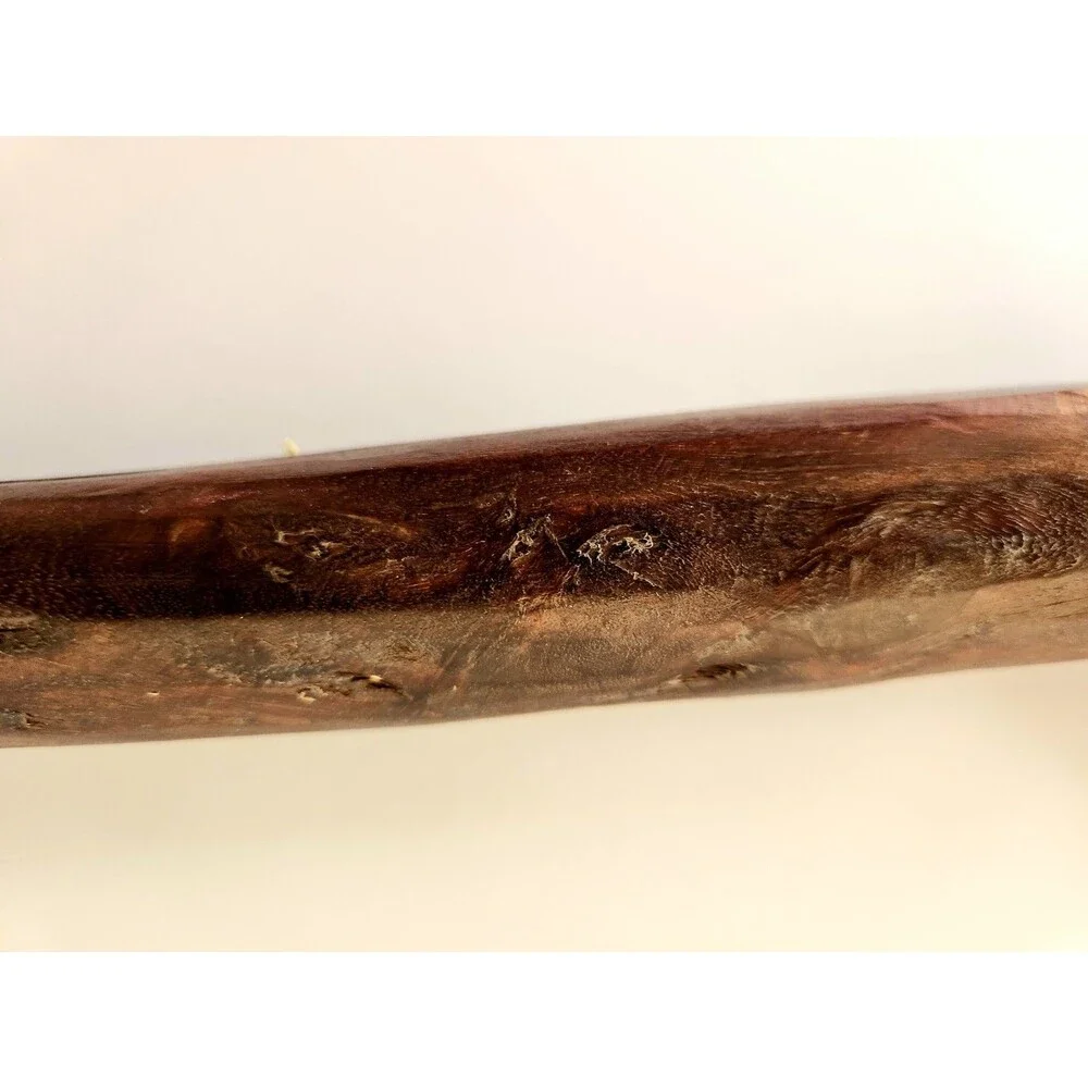 VTG Extra Long Wooden Ladle Hand Carved Rustic Primitive Farmhouse Kitchen 21